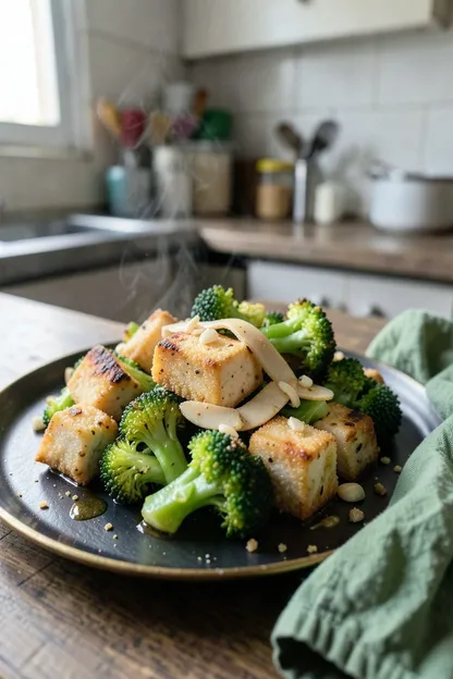 Crispy Tofu and Broccoli Stir-Fry