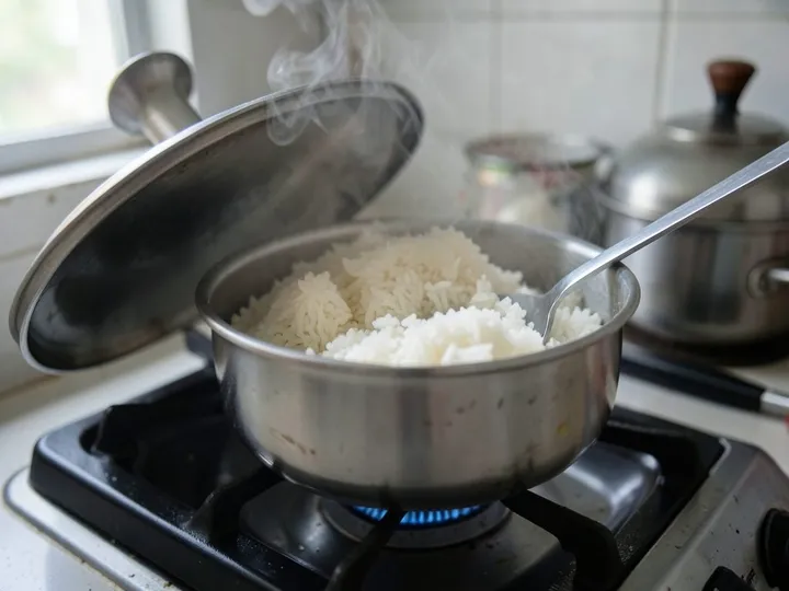 Step 2 of South Indian Weekly Meal Prep Plan: In a separate pot